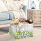 Easter Storage Baskets Collapsible Bins with Lids, Flowers Wood Boxes Clothes for Organizing